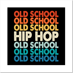 Old School Hip Hop T shirt For Women Posters and Art